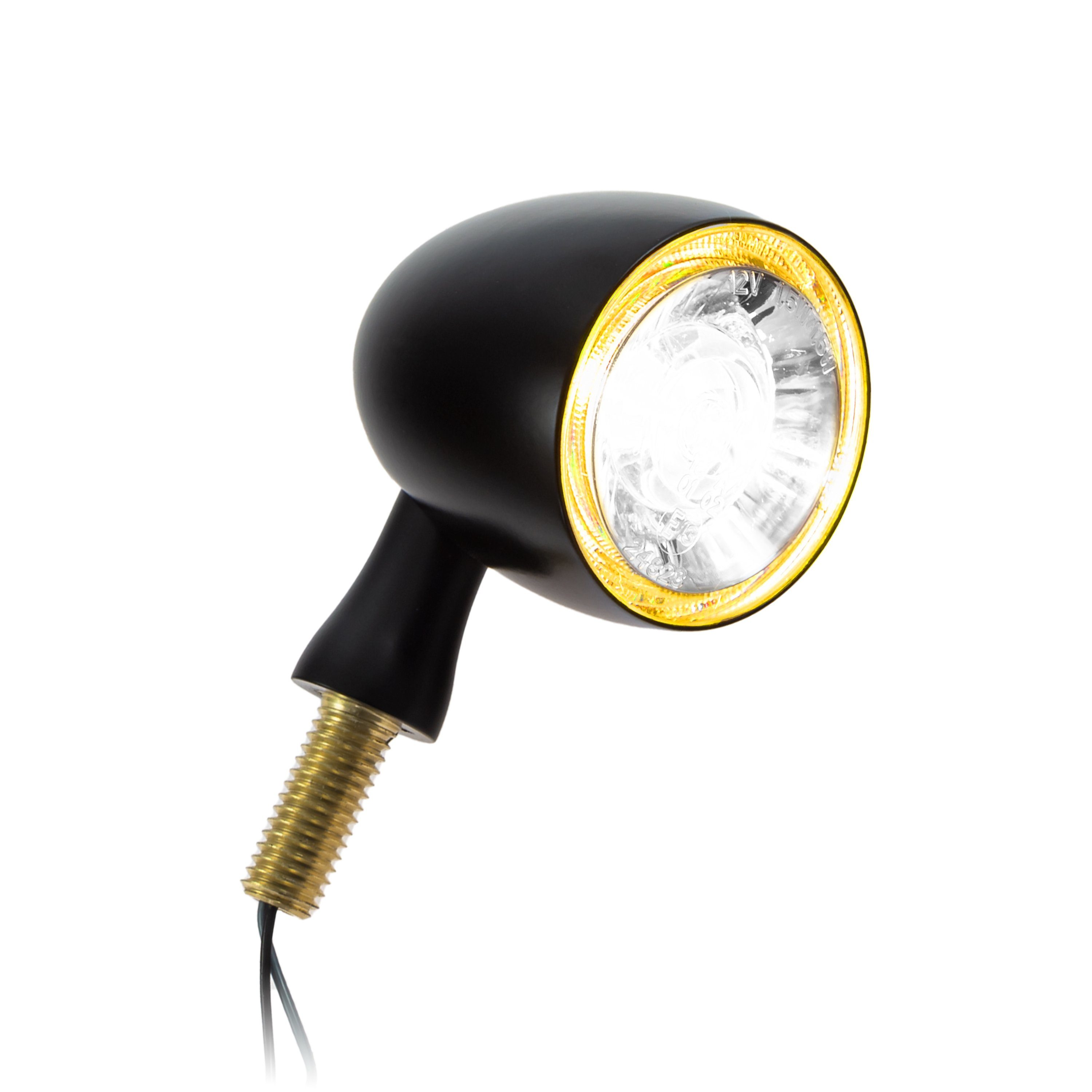 ZIEGER Blinker Kellermann Bullet 1000 PL LED Blinker mit Positionslicht schwarz vorn