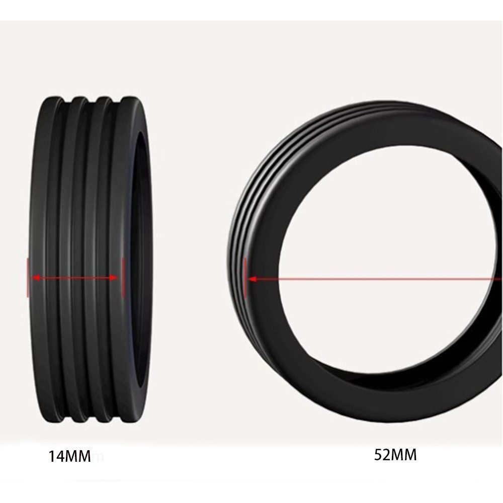Coonoor Gummiband 8 Stück Gepäckraum-Radschutzabdeckung,Reisekoffer-Radabdeckung, für Bürostühle, Gepäck, Gefriertruhen, Kinderbetten usw – Bild 4 von 5