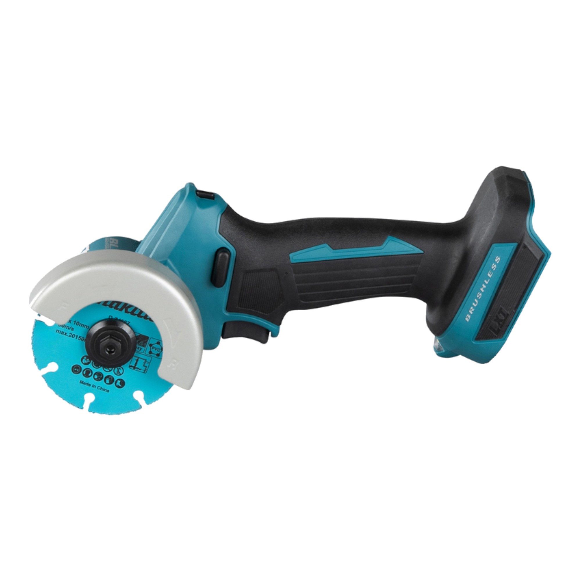 Makita Akku-Winkelschleifer DMC 300 F1J Akku Winkelschleifer 18 V 76 mm Brushless + 1x Akku 3,0
