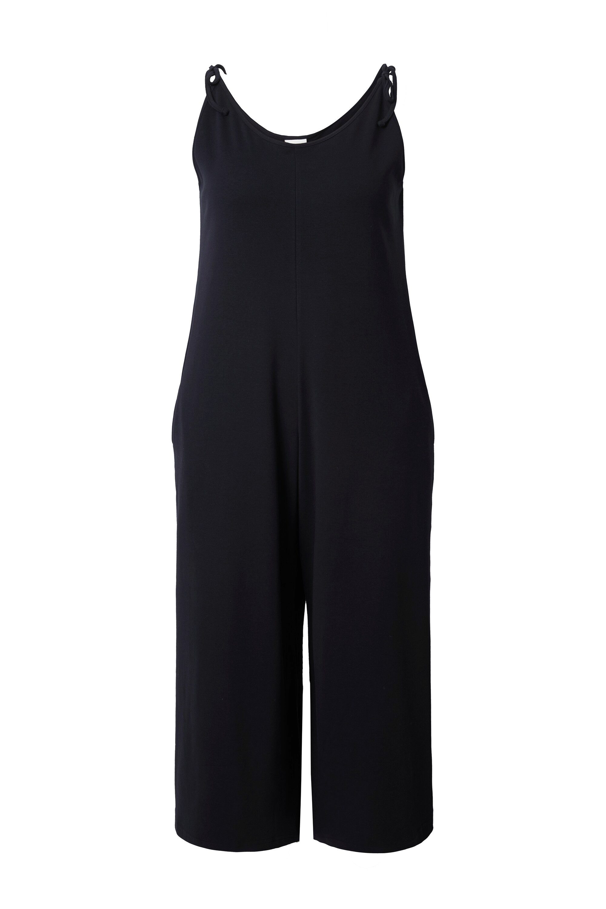 Ulla Popken Schlupfhose Jersey-Jumpsuit weites Bein günstig online kaufen
