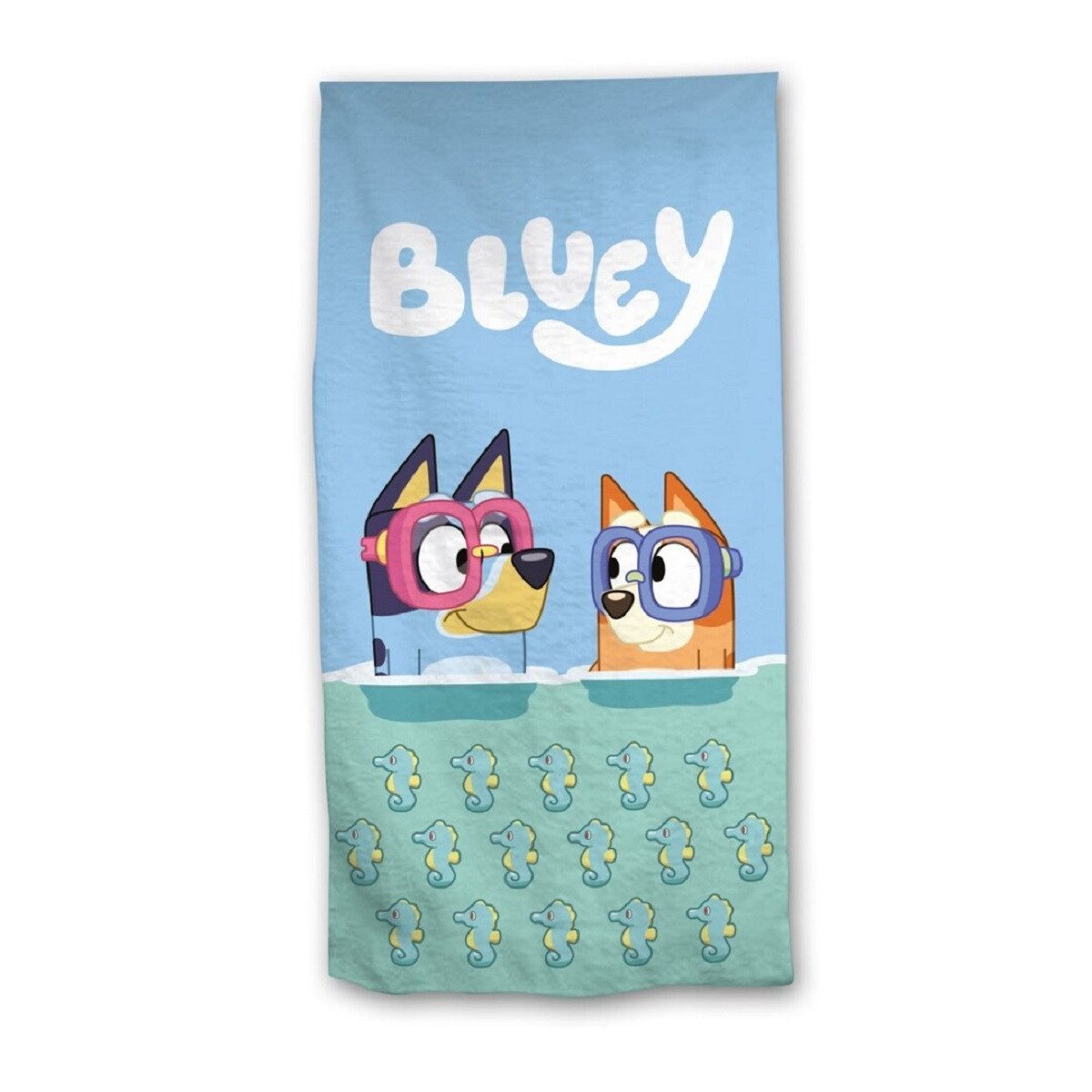 Bluey Strandtuch Strandtuch 70x140 cm – Weiches & saugstarkes Badehandtuch günstig online kaufen