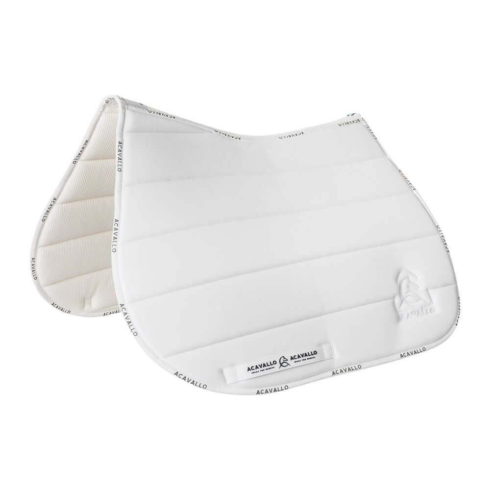 Acavallo Schabracke Acavallo Quilted Louvre Square Pad Jump Logo