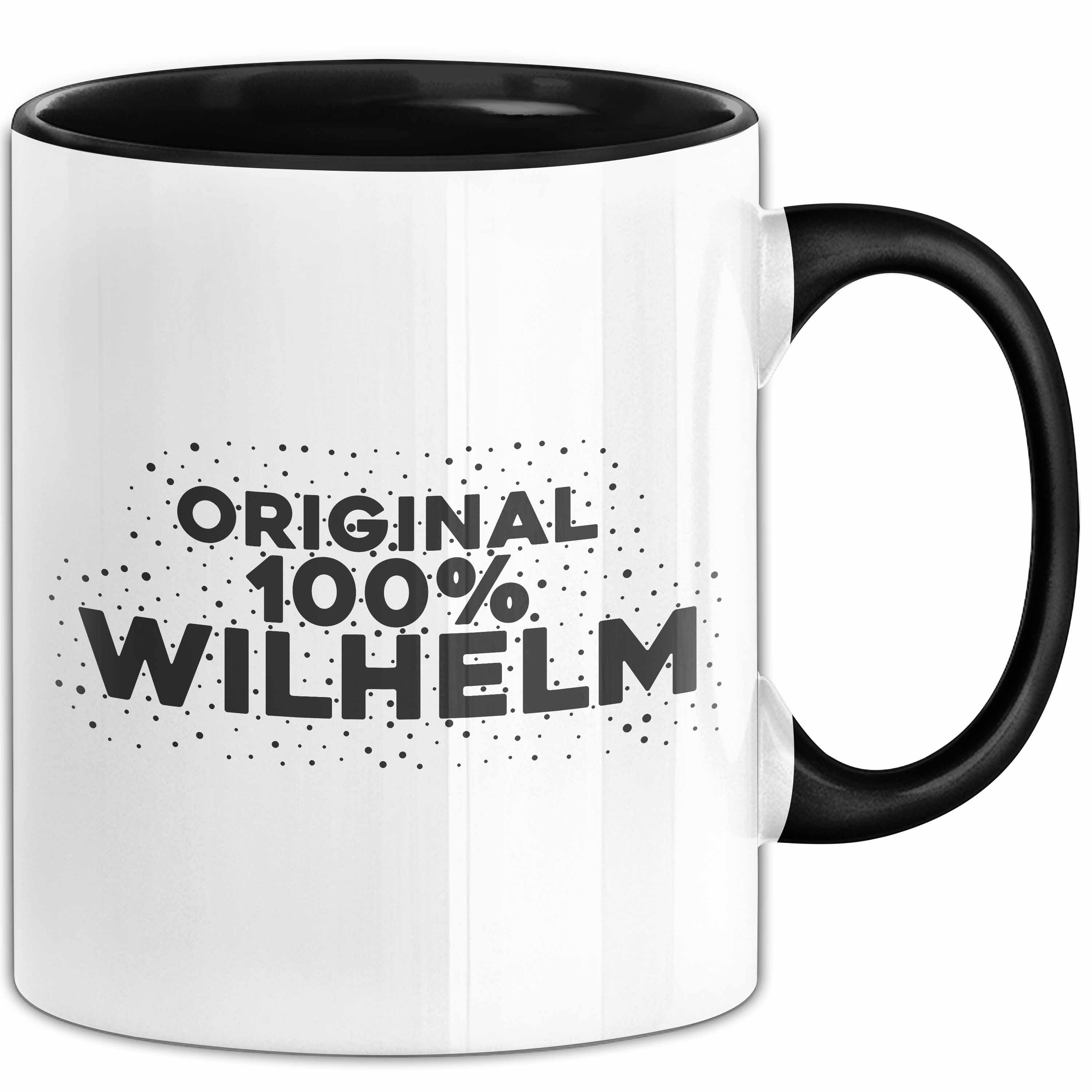 Trendation Tasse Wilhelm Tasse Original 100% Wilhelm Geschenk, Keramik