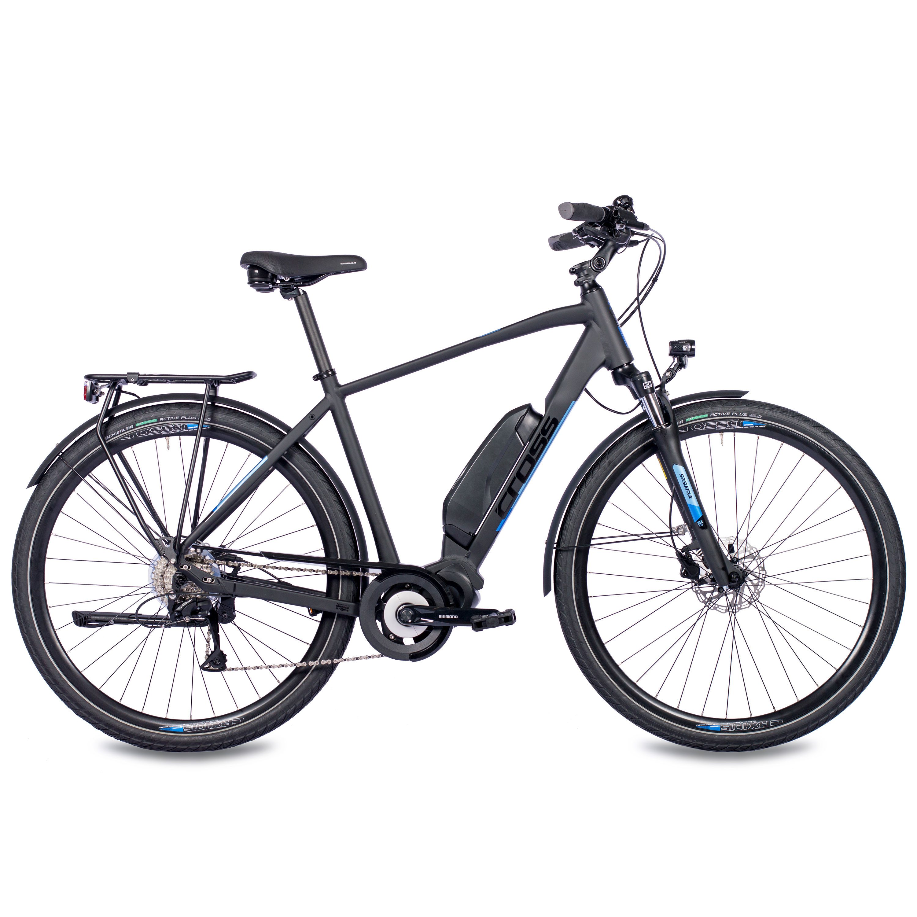 Airtracks E-Bike 28 Zoll Herren E-Bike Trekking Fahrrad V-TRON SHIMANO STеPS E5000 418W, 9 Gang, Kettenschaltung, Mittelmotor, 418 Wh Akku, Trekking Fahrrad SHIMANO RD-T3000 - 52cm 56cm 60cm Mod. 2024