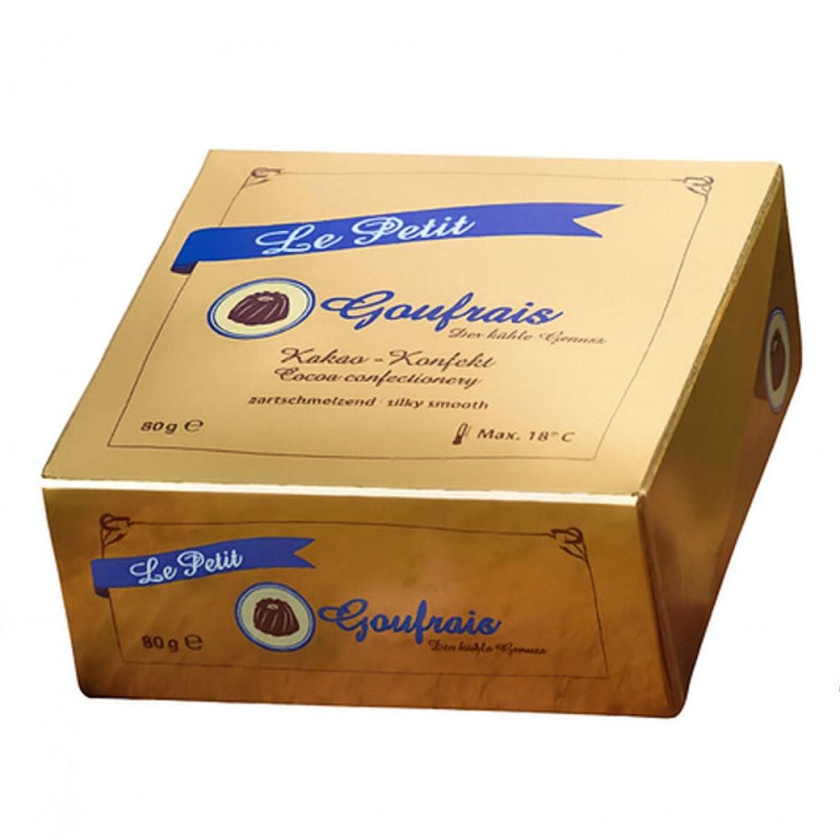 Goufrais Schokolade Kakaokonfekt Gugelhupf Le Petit Kleine Kostbarkeiten (25 Stück) (87g)