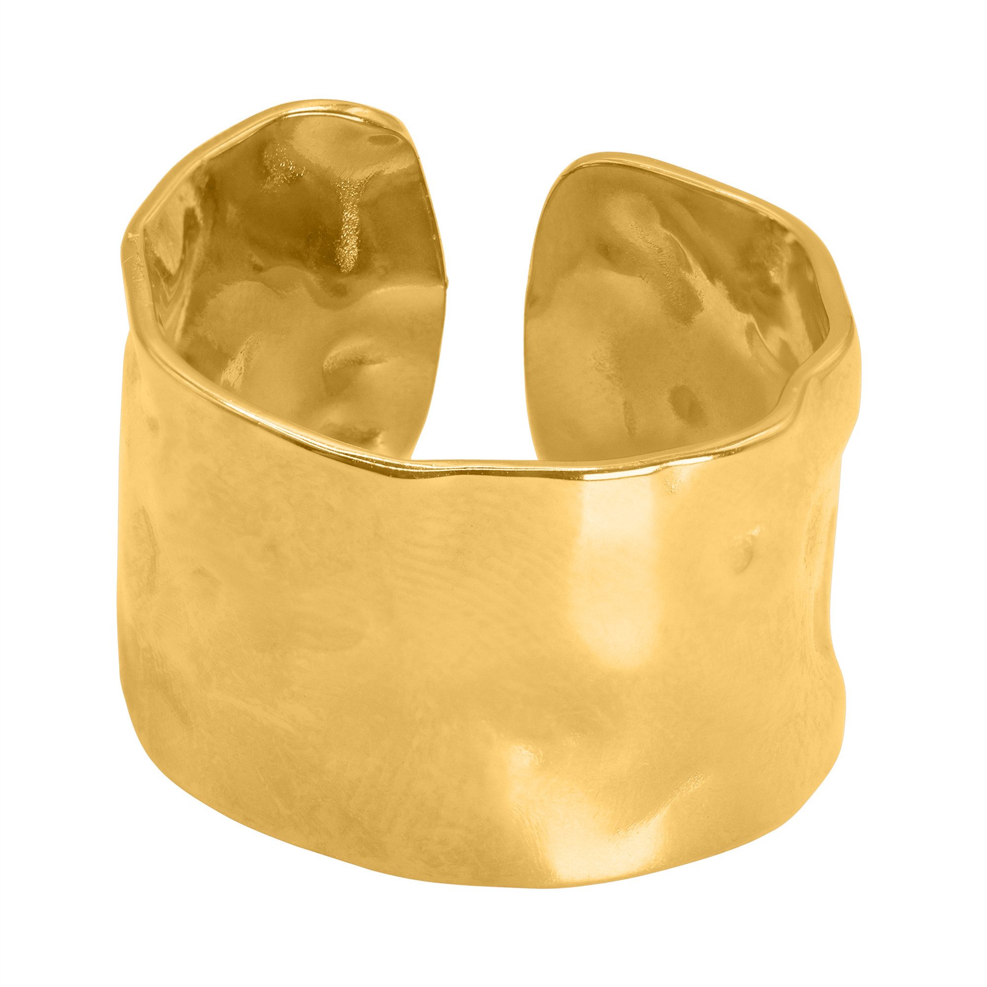 Heideman Fingerring Manli goldfarben (Ring, 1-tlg., inkl. Geschenkverpackung), One Size Ring Frauen