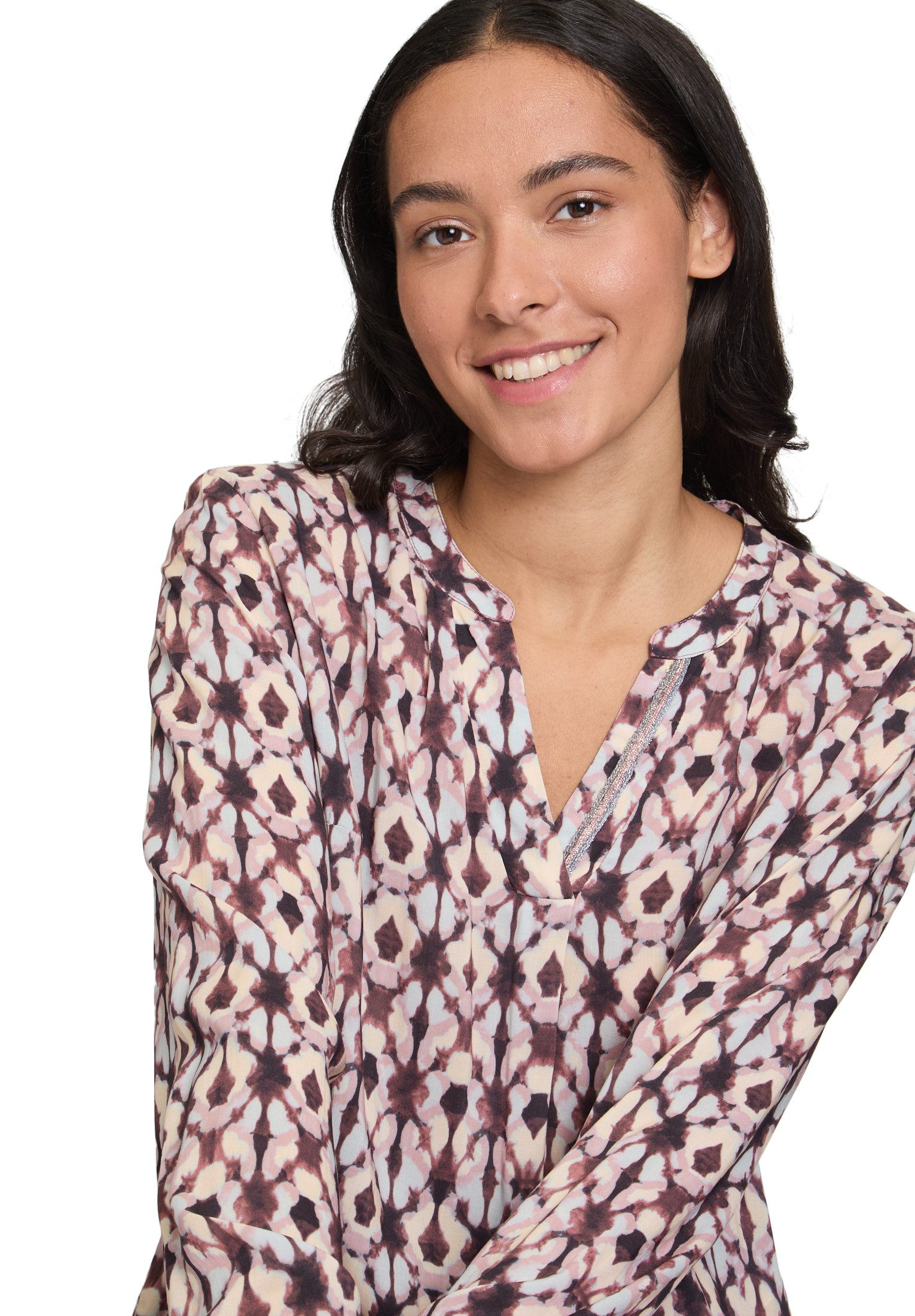 Cartoon Shirtbluse Damen mit Muster