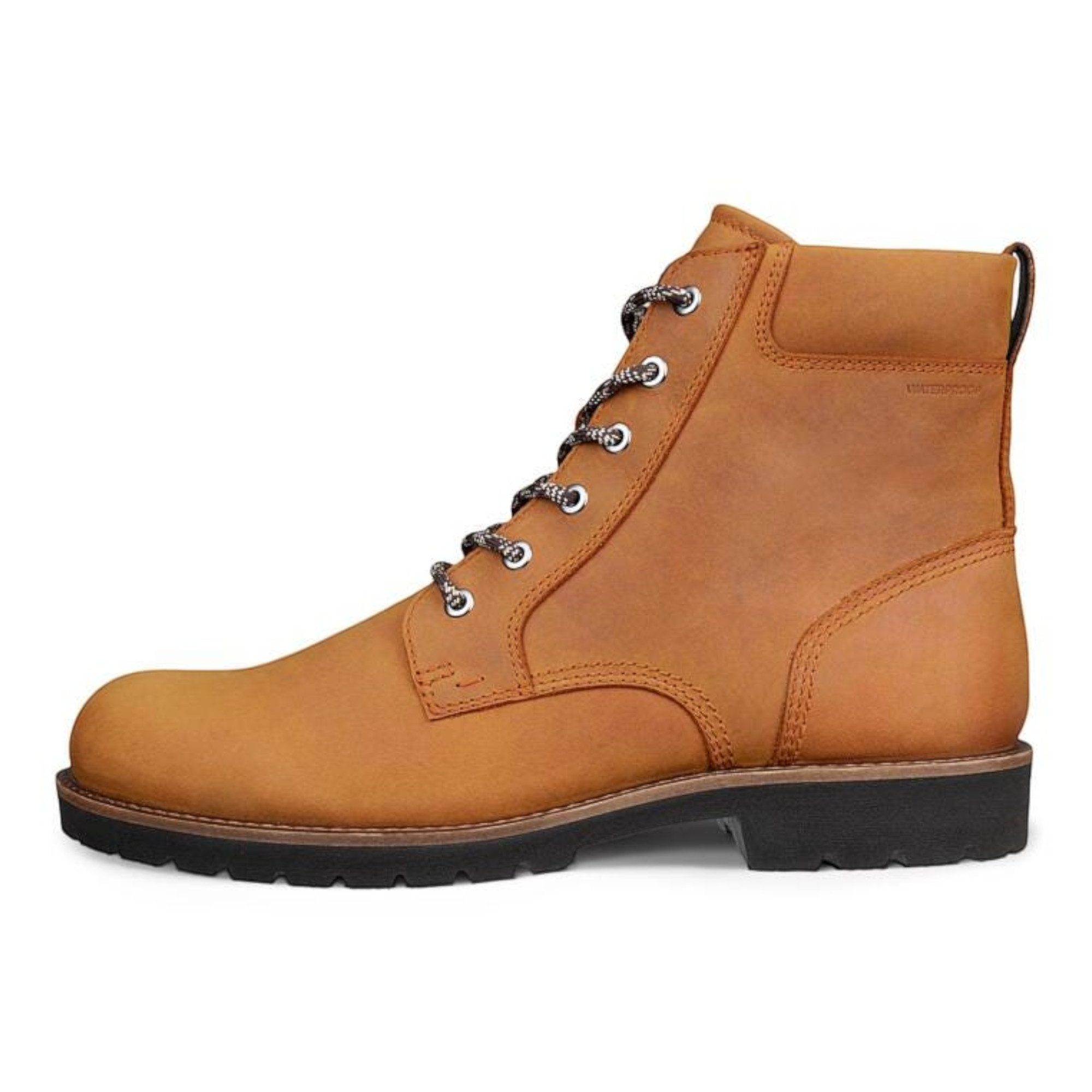 Ecco Charlestown (Nubukleder, wasserdicht) hellbraun Herren Winterstiefel