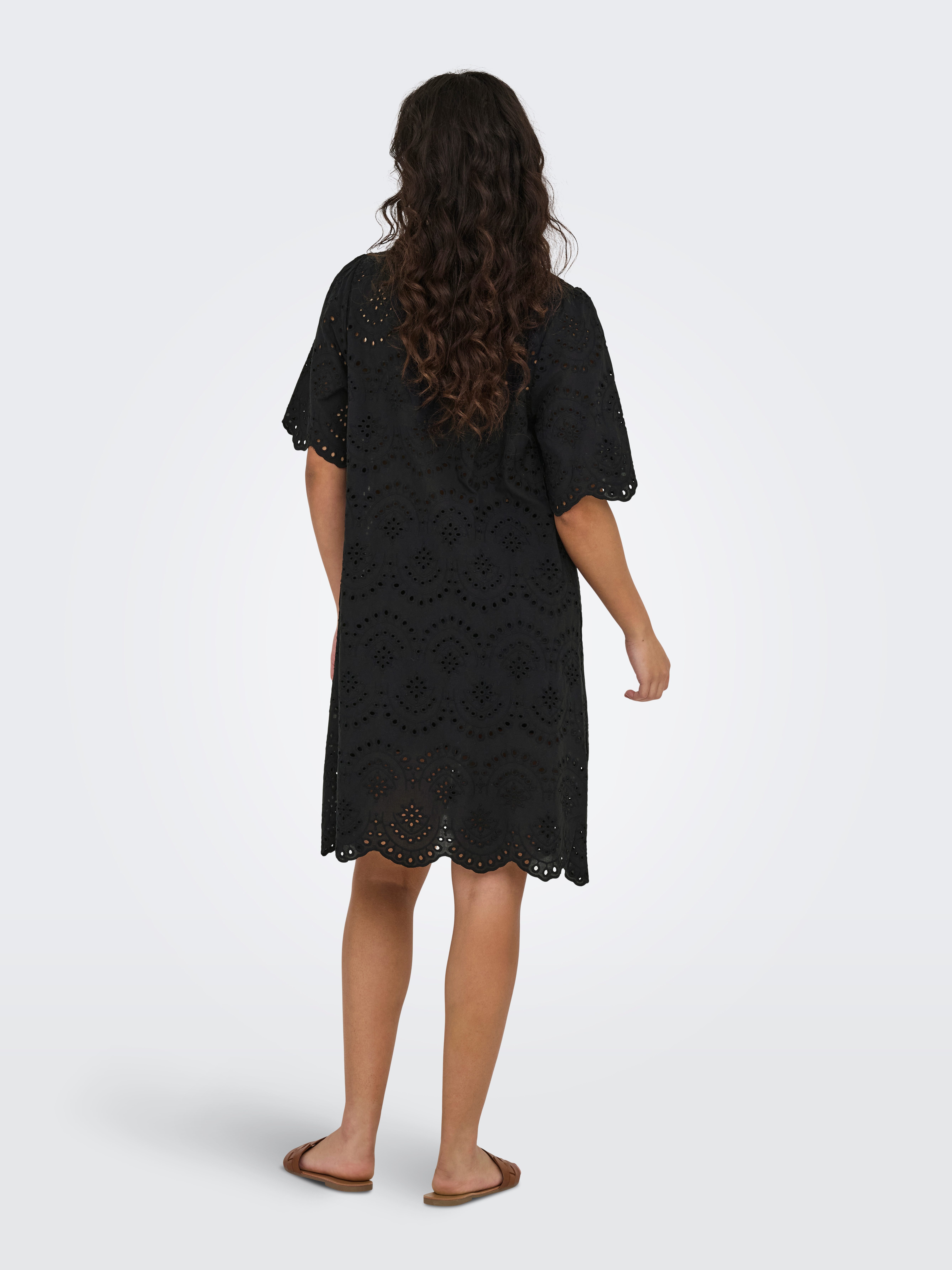 ONLY Spitzenkleid ONLVALAIS S/S DRESS WVN NOOS