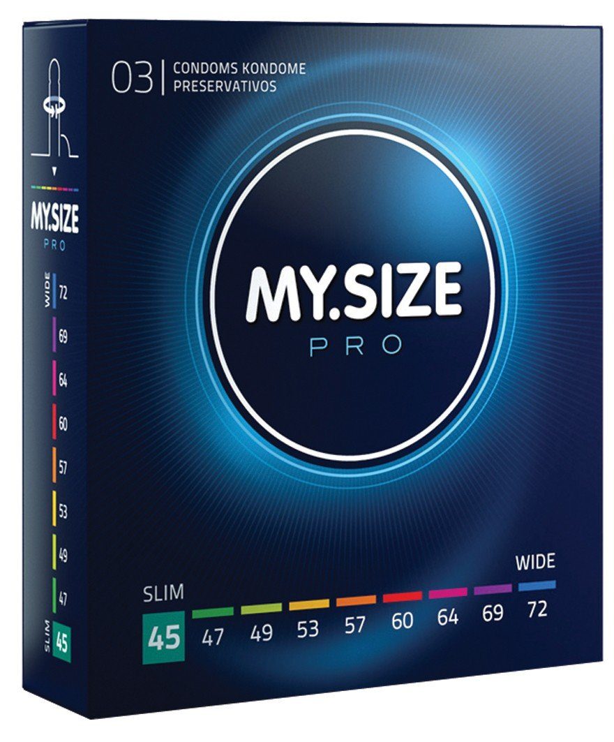 MY.SIZE XXL-Kondome MY.SIZE - MY.SIZE PRO 45 - (div. Varianten) Packung, 10 St.