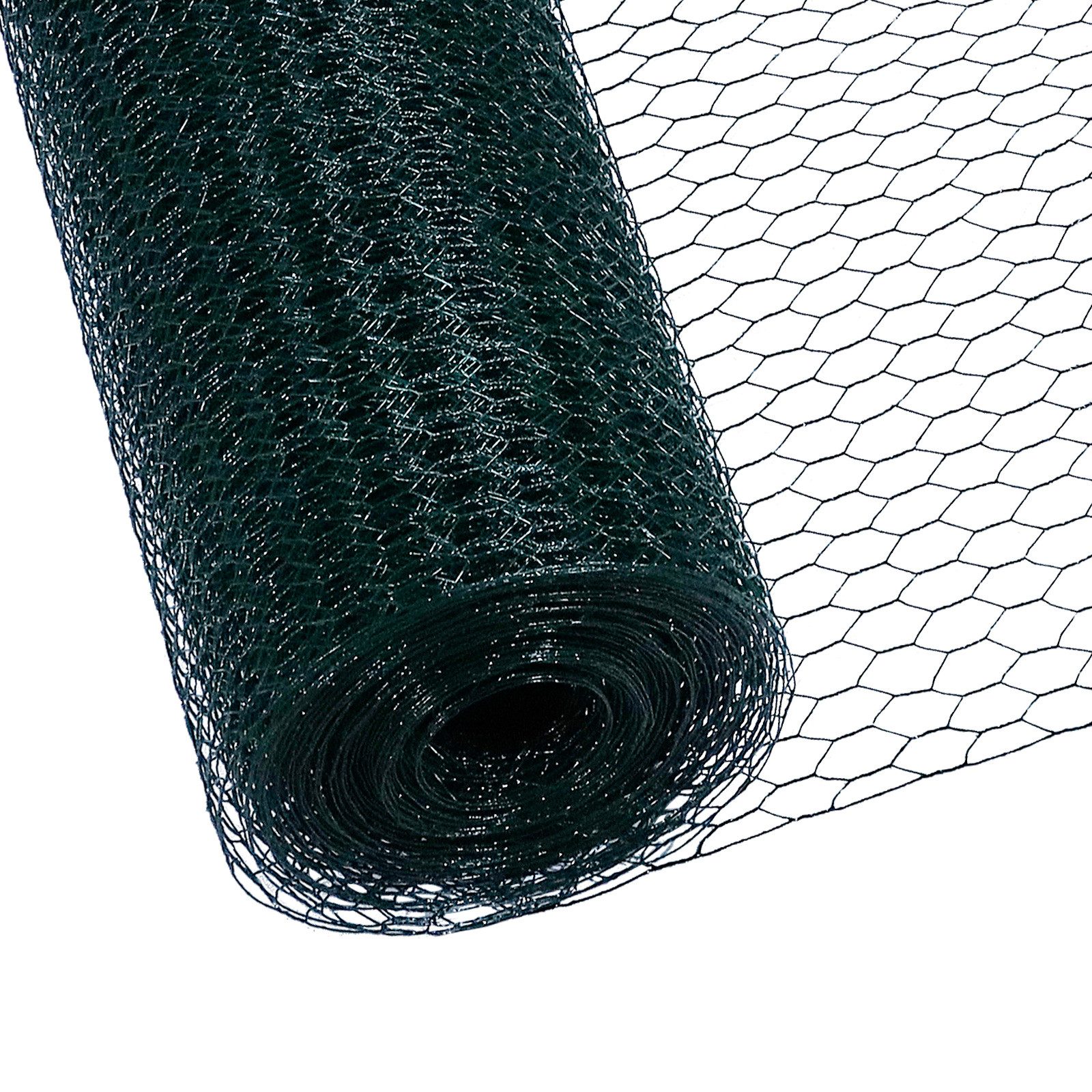 CCLIFE Maschendrahtzaun Maschendrahtzaun Wühlmausgitter, Höhe 100 cm, Länge 15/25/50 m