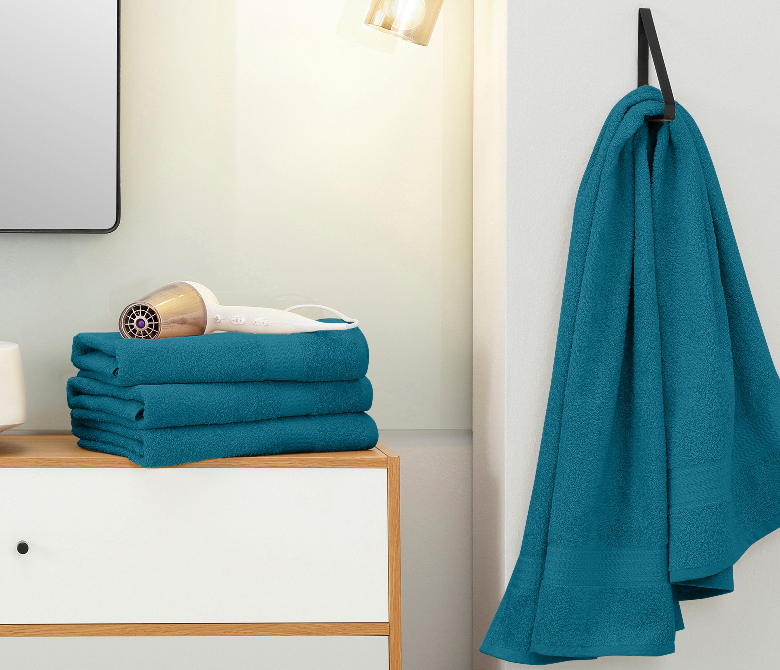 my home Duschtücher Juna, als Set günstig online kaufen