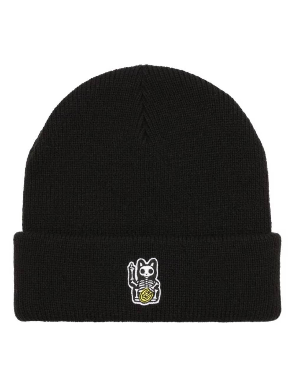 iriedaily Strickmütze Mütze Iriedaily Hallow Cat doppelt gelegter Umschlag