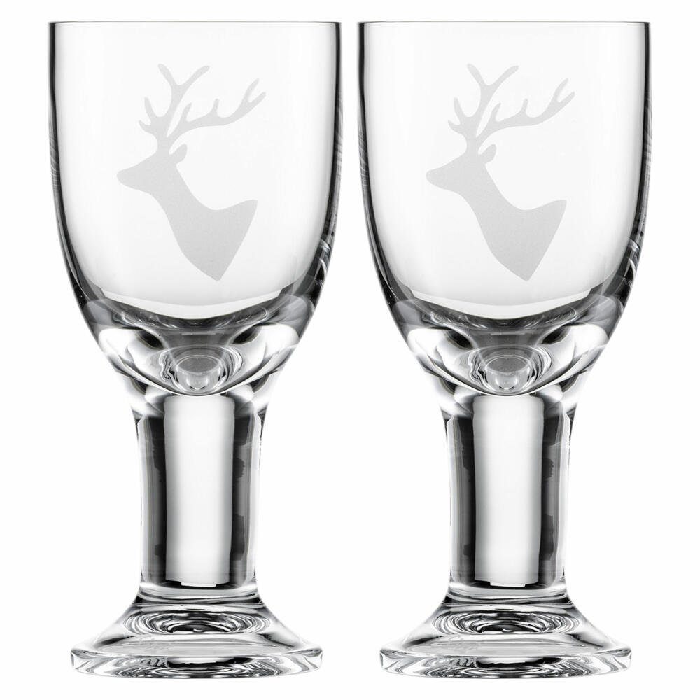 Eisch Rotweinglas 2er Set Chalet 340 ml, Kristallglas