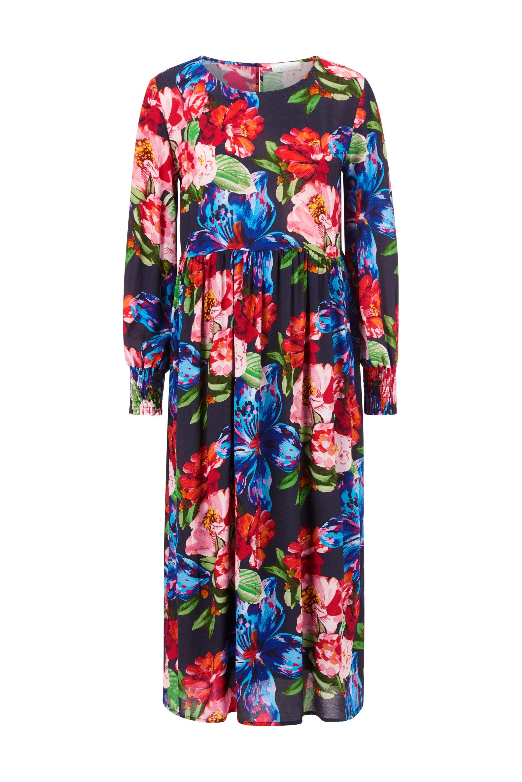 Midikleid printed midi dress