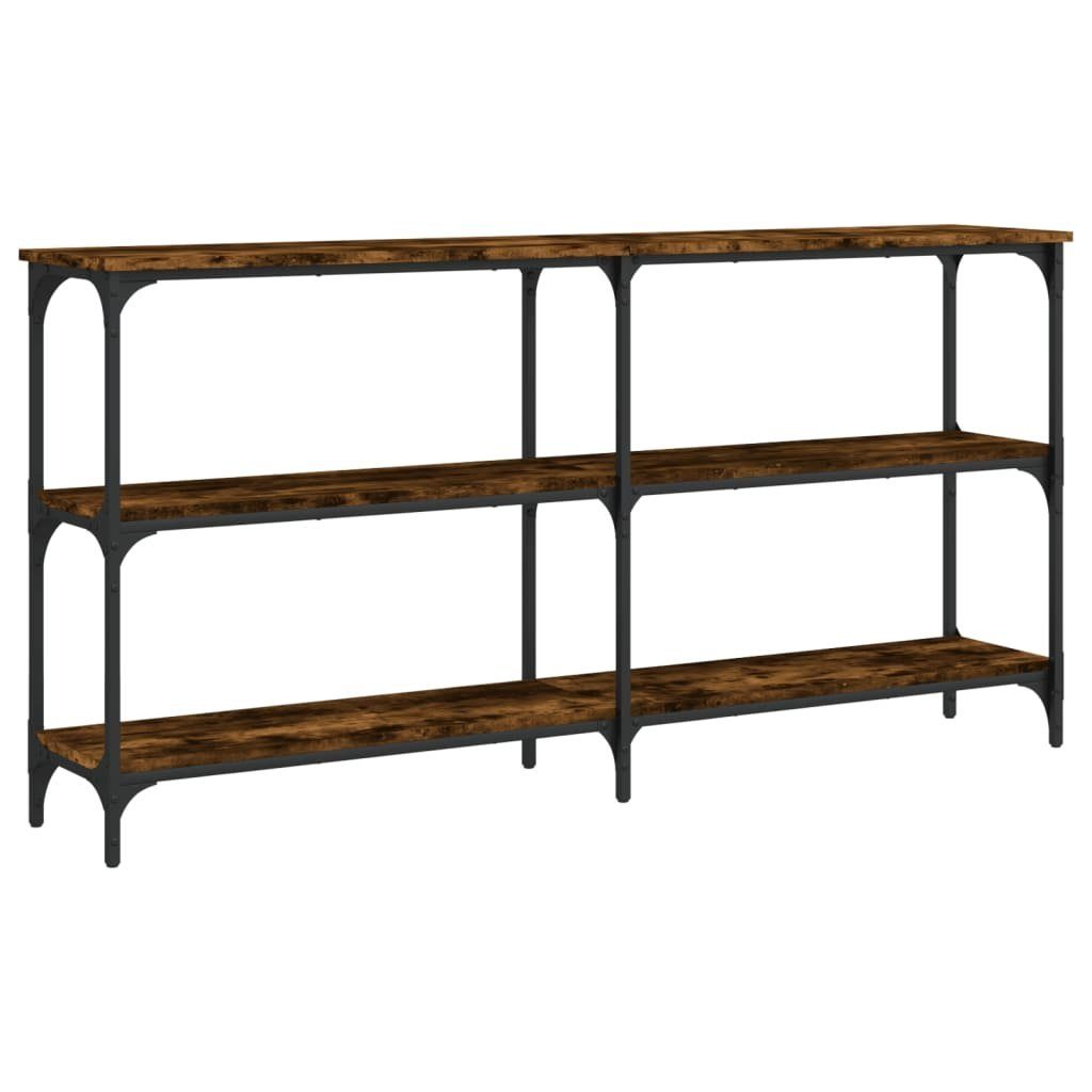 vidaXL Beistelltisch Konsolentisch Räuchereiche 150x29x75 cm günstig online kaufen