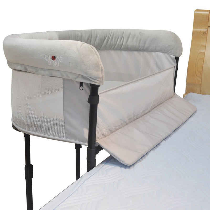 Eichhorn Kinderwagen Beistellbett Close2Me BABY - Beistellbett für Babys von 0-5 Monaten (max. 9 kg), für lose Polster und Boxspringbett-Matratzen mit Höhe 22-26 cm