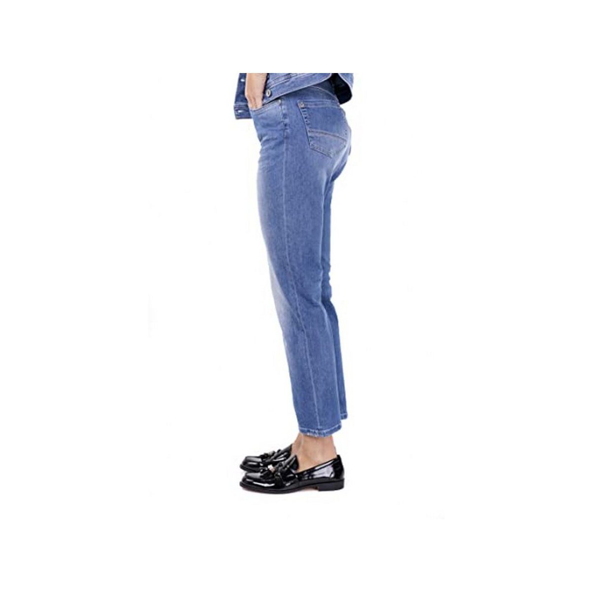 BLUE blau 5-Pocket-Jeans (1-tlg) FIRE