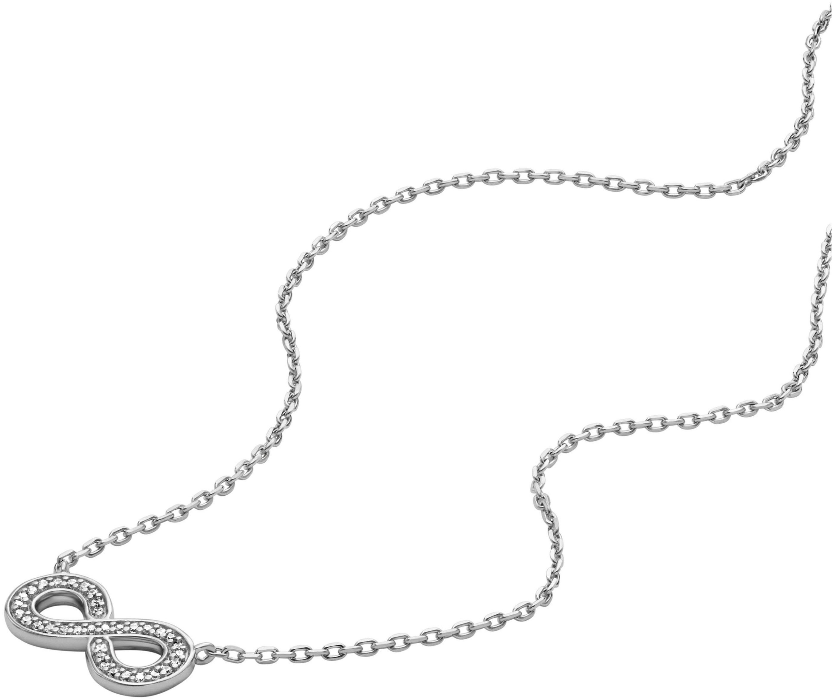 Fossil Kette mit Anhänger Schmuck Geschenk Silber 925 Halsschmuck