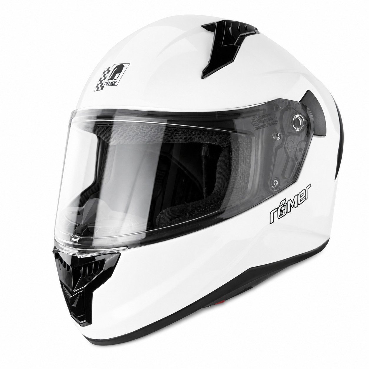 RÖMER HELME Motorradhelm RR202410 - Integralhelm mit Belüftungssystem in XS bis XXL