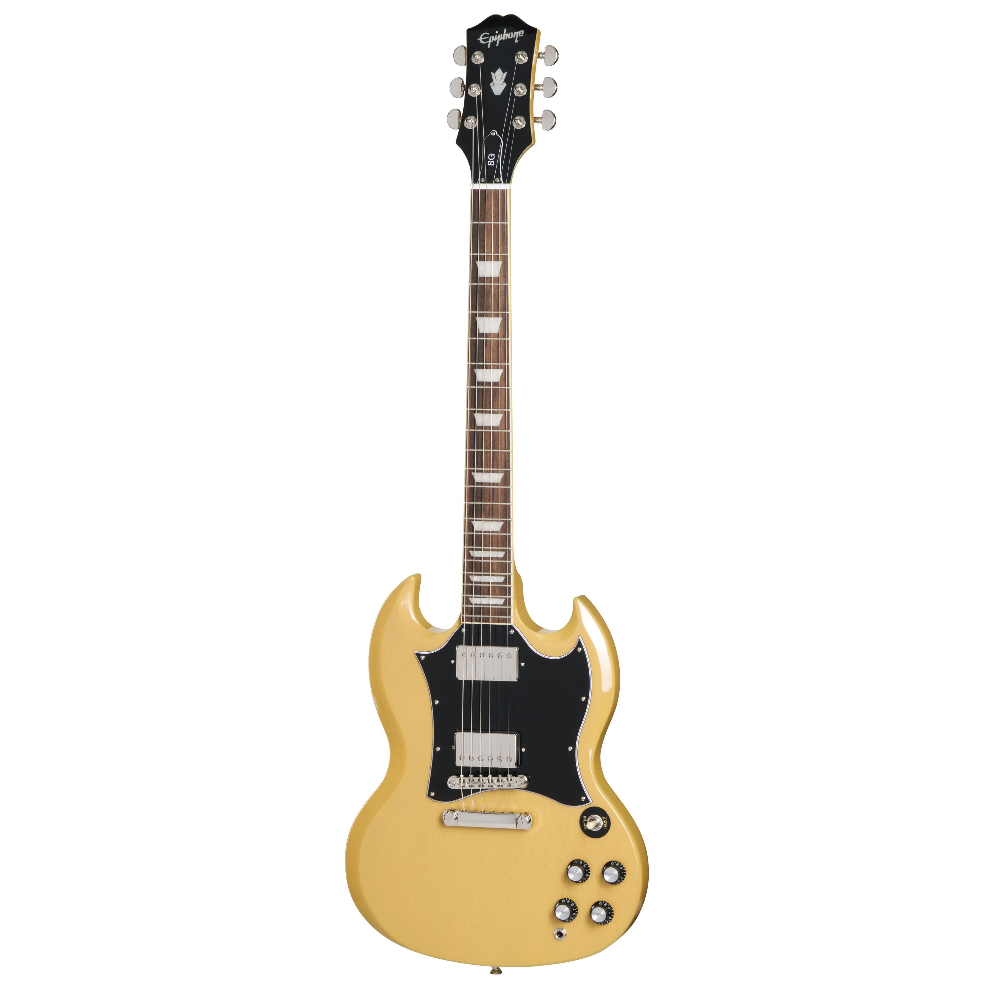 Epiphone E-Gitarre, E-Gitarren, Double Cut Modelle, SG Standard TV Yellow - Double Cut Modelle