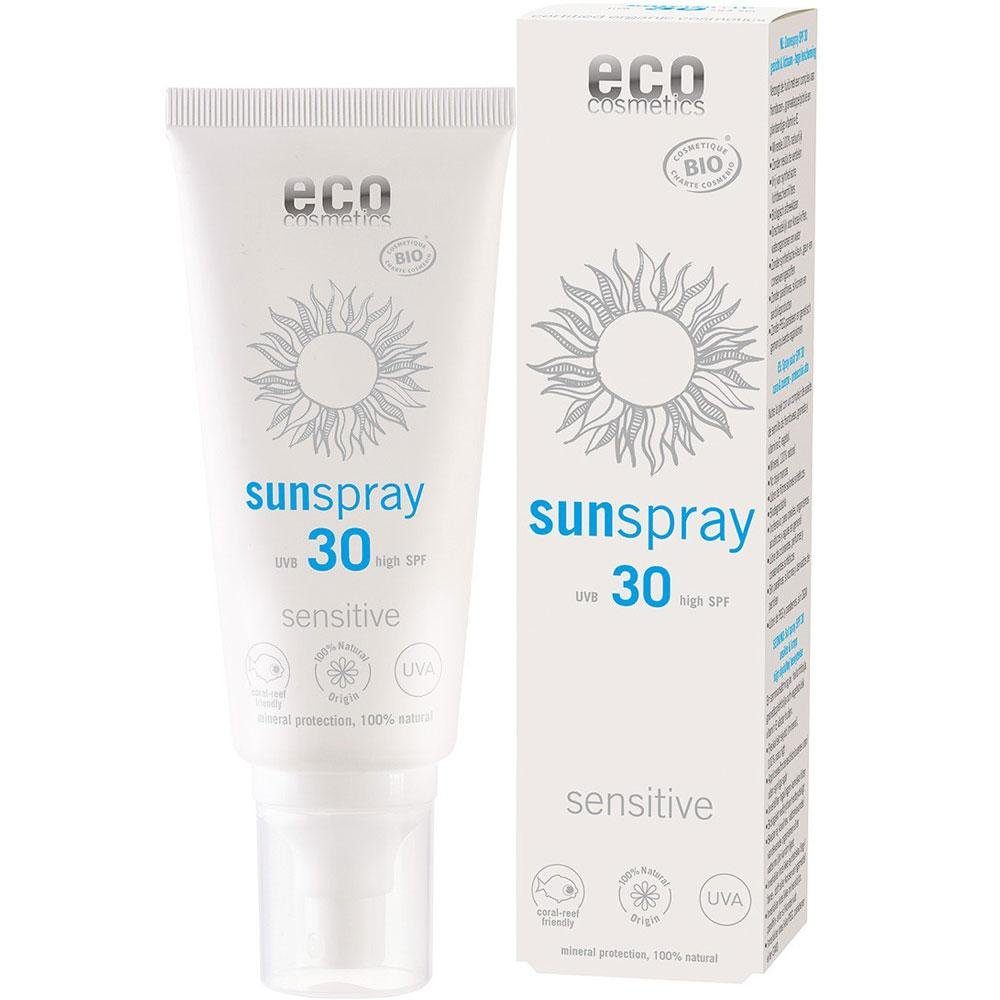 Sonnenschutzfluid 100 Sonnenfluid Cosmetics Eco ml sensitive, LSF