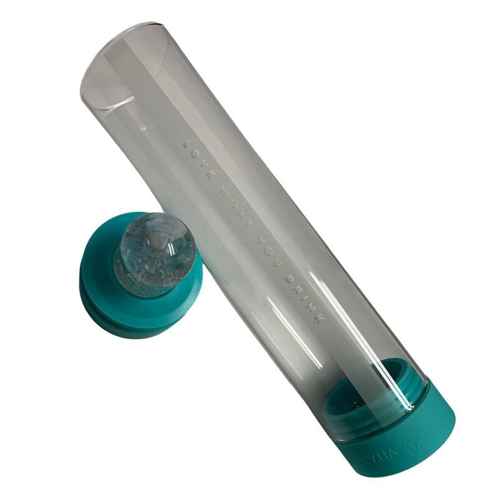 VitaJuwel Karaffe Karaffe Sana Ocean Blue mit Edelsteinmodul Soul of The Ocean