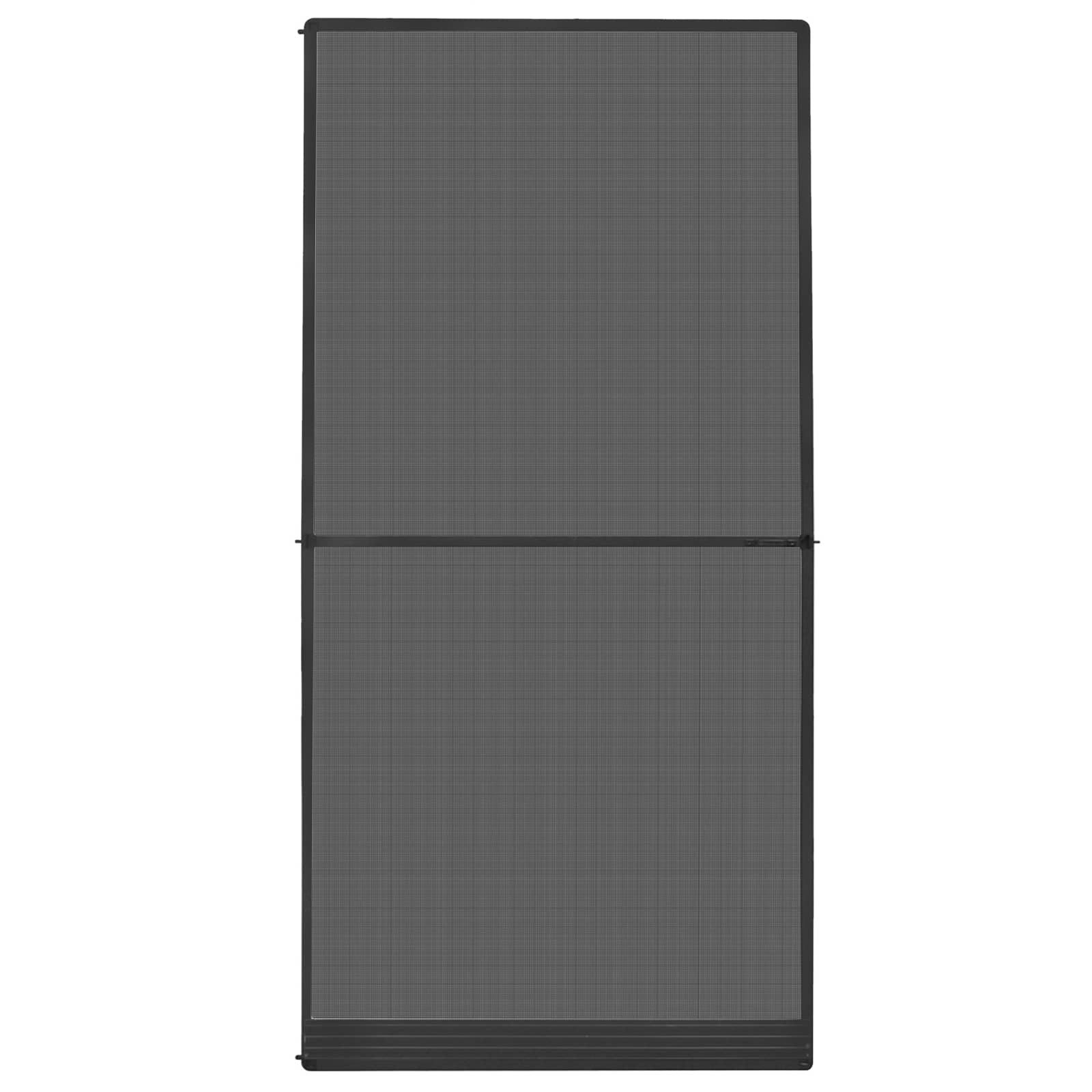 vidaXL Terrassendach Schwenk-Insektenscreen Anthrazit und Schwarz 120 x 240 cm, (1-St)