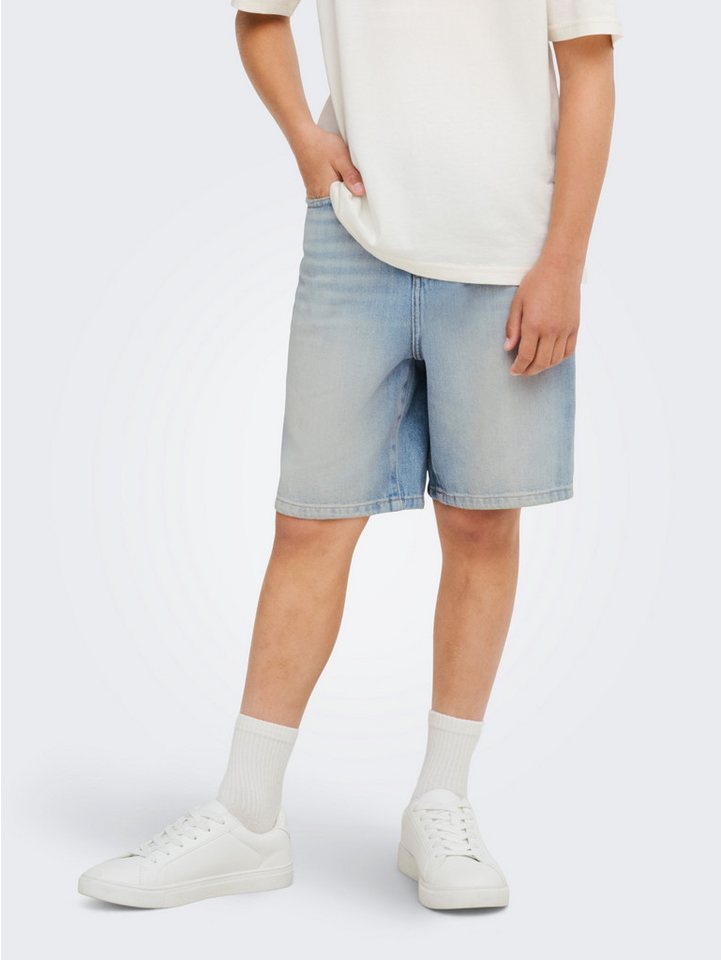 ONLY & SONS junior Jeansbermudas OSJFADE LB TINTED 6963 TAI DNM SHORTS Baumwolle