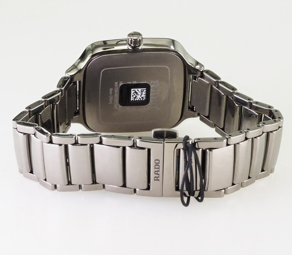 Rado Automatikuhr Herren Uhr Automatik R27077102 True Square Swiss Made Ø 38 mm