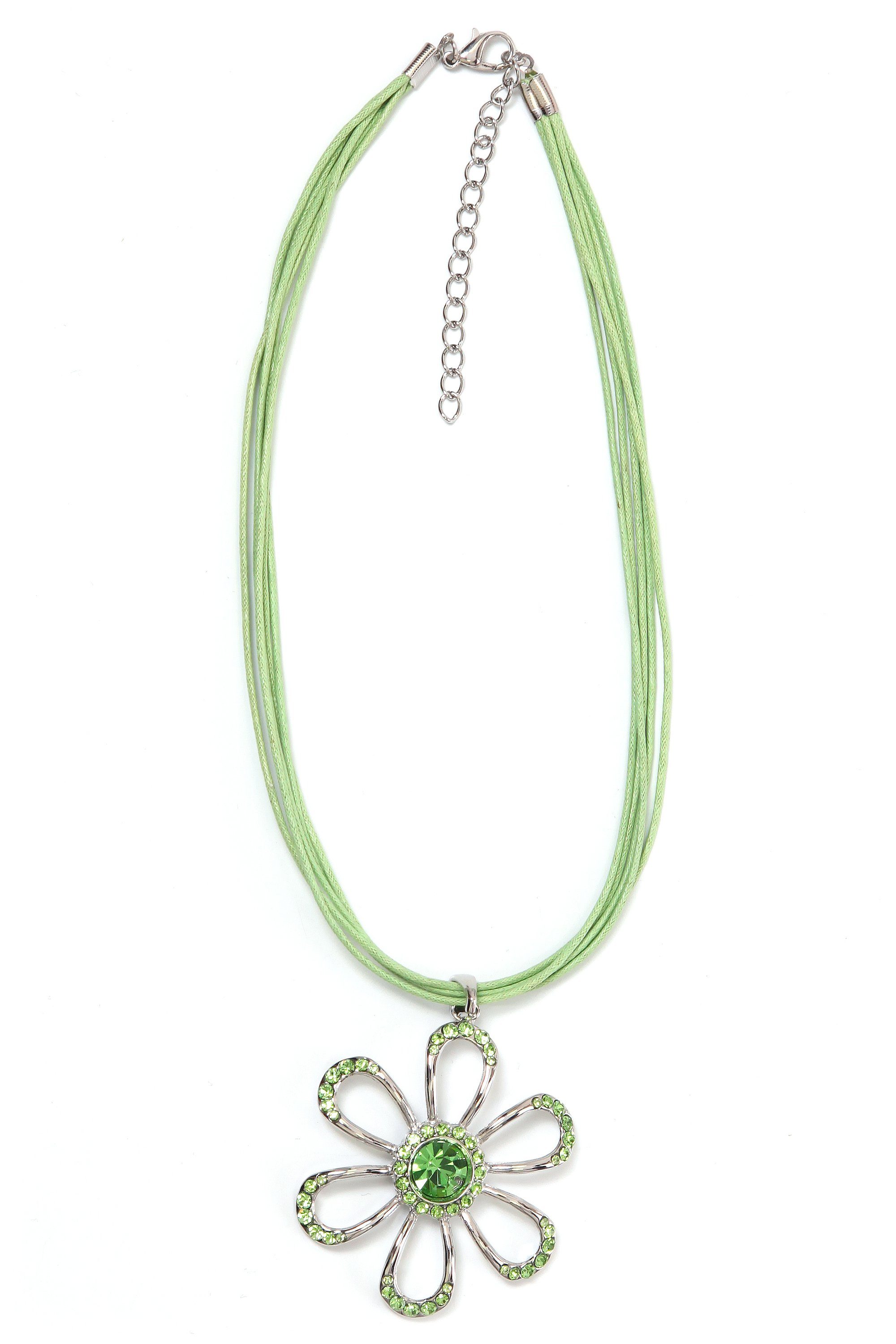 COLLEZIONE ALESSANDRO Kette mit Anhänger Beth, mit funkelten Glassteinen