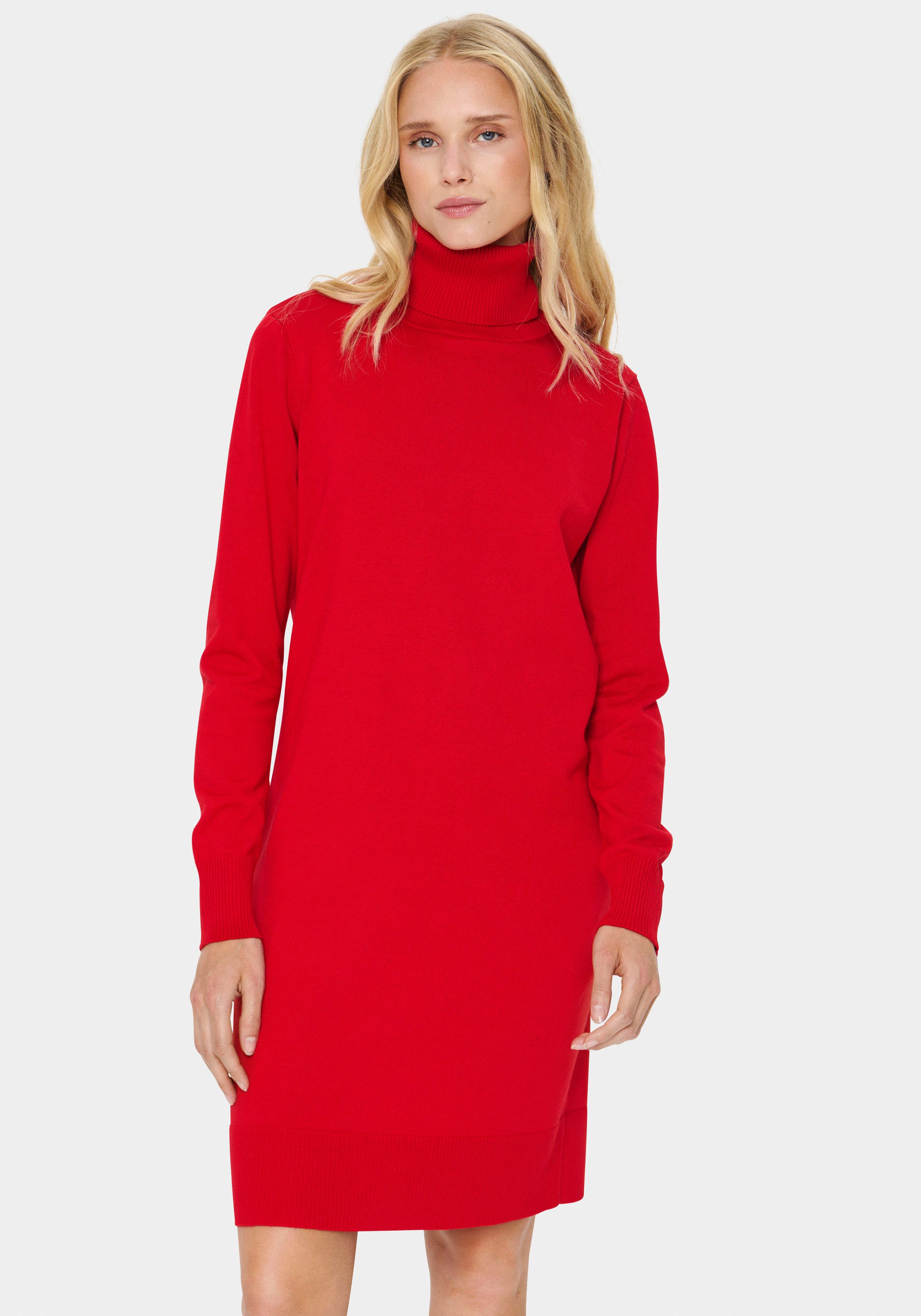 Saint Tropez Strickkleid U6801, MilaSZ Rollneck günstig online kaufen