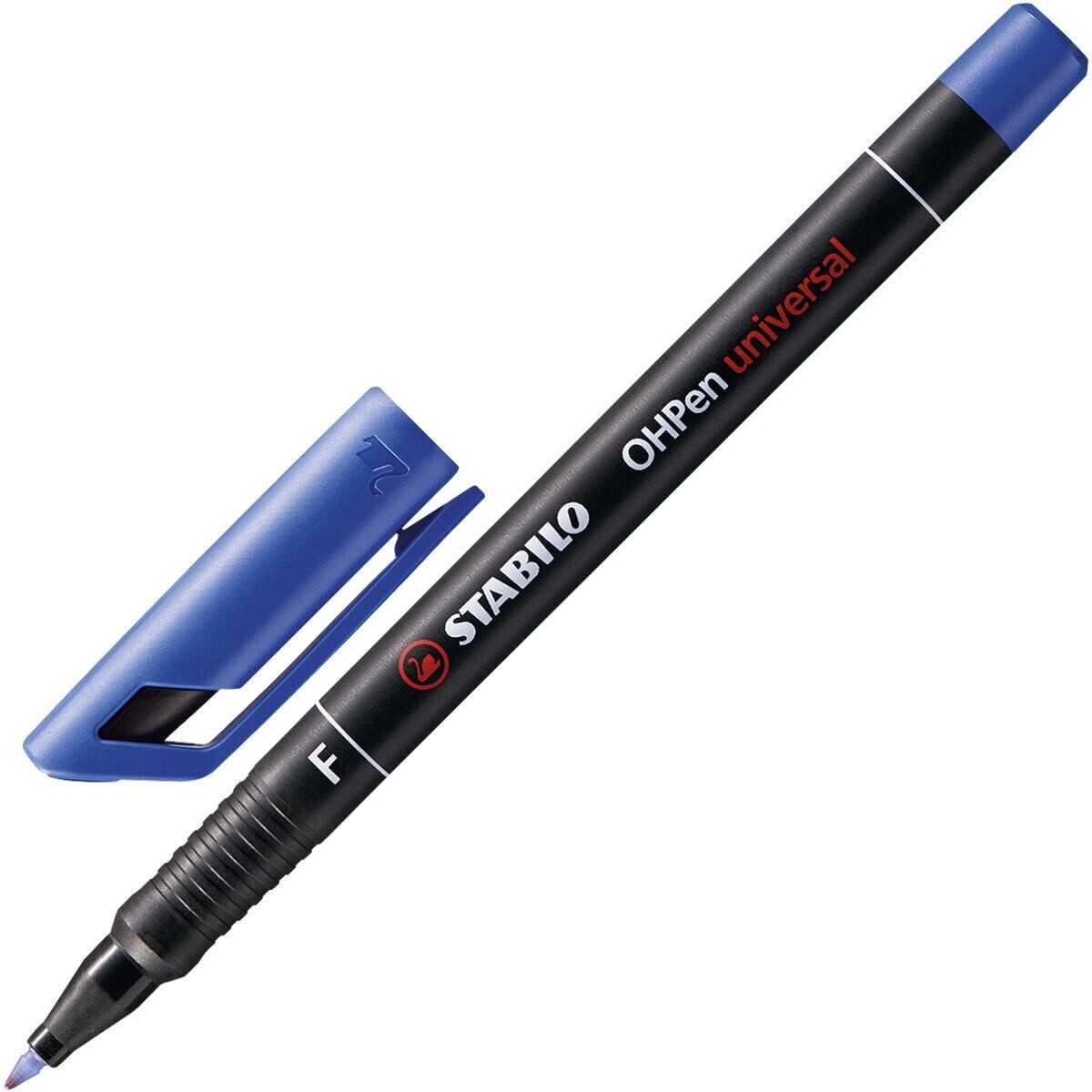 STABILO Filzstift STABILO OHPen universal 842 F permanent Folienstift blau 0,7 mm