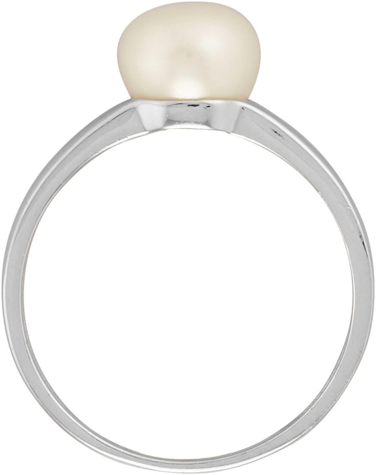 Firetti Fingerring Schmuck Geschenk Silber 925 Damenring Ring, mit Muschelkernperle