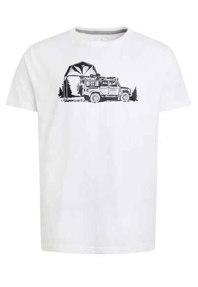 Elkline T-Shirt »Beside Mainstream« Auto Brust Print