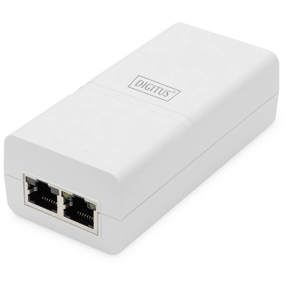 PoE Gigabit Active Midspan 802.3at Netzwerk-Switch Digitus