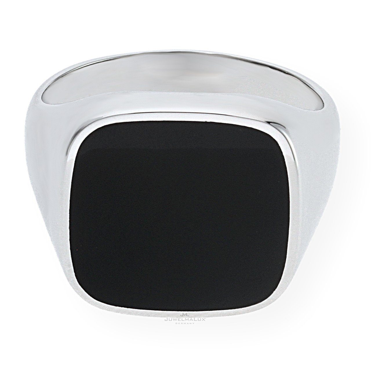 JuwelmaLux Fingerring JuwelmaLux Ring 925/000 Sterling Silber mit Onyx JL10-07-0602 (kein Set, 1-tlg)
