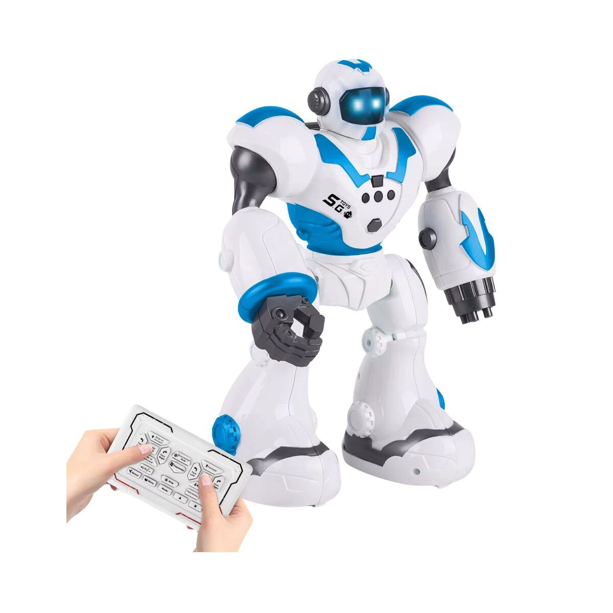 Wisam RC-Auto Interaktiver ferngesteuerter Roboter RC mit 16 Funktionen
