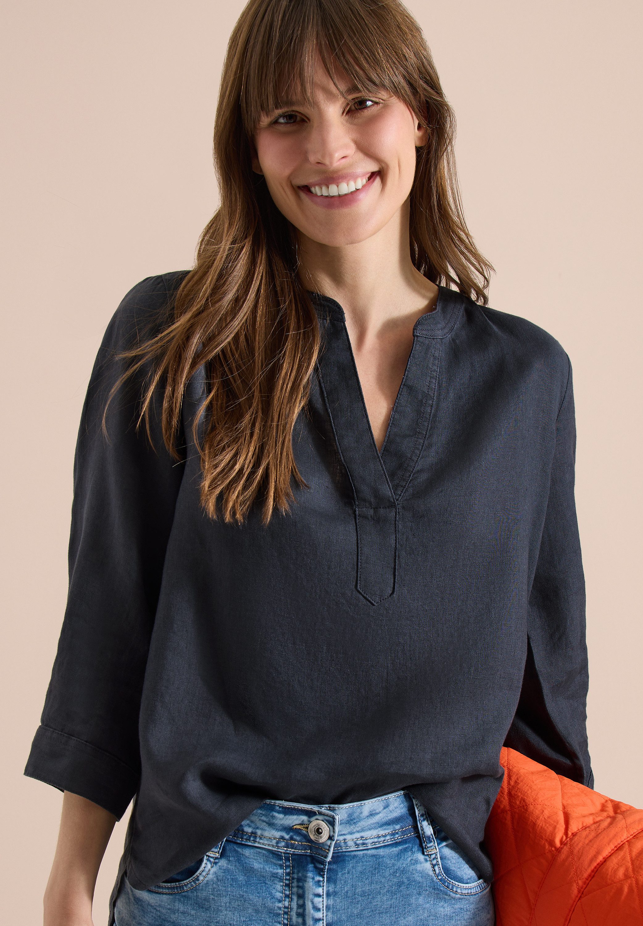 CECIL Shirtbluse aus Leinen
