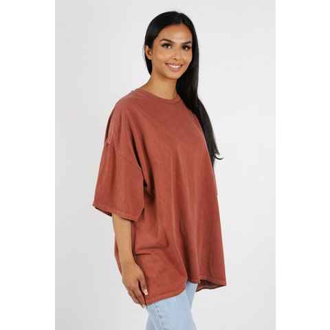 Worldclassca Oversize-Shirt Worldclassca Oversized Lounge Uni T-Shirt lang Shirt Tee Oberteil