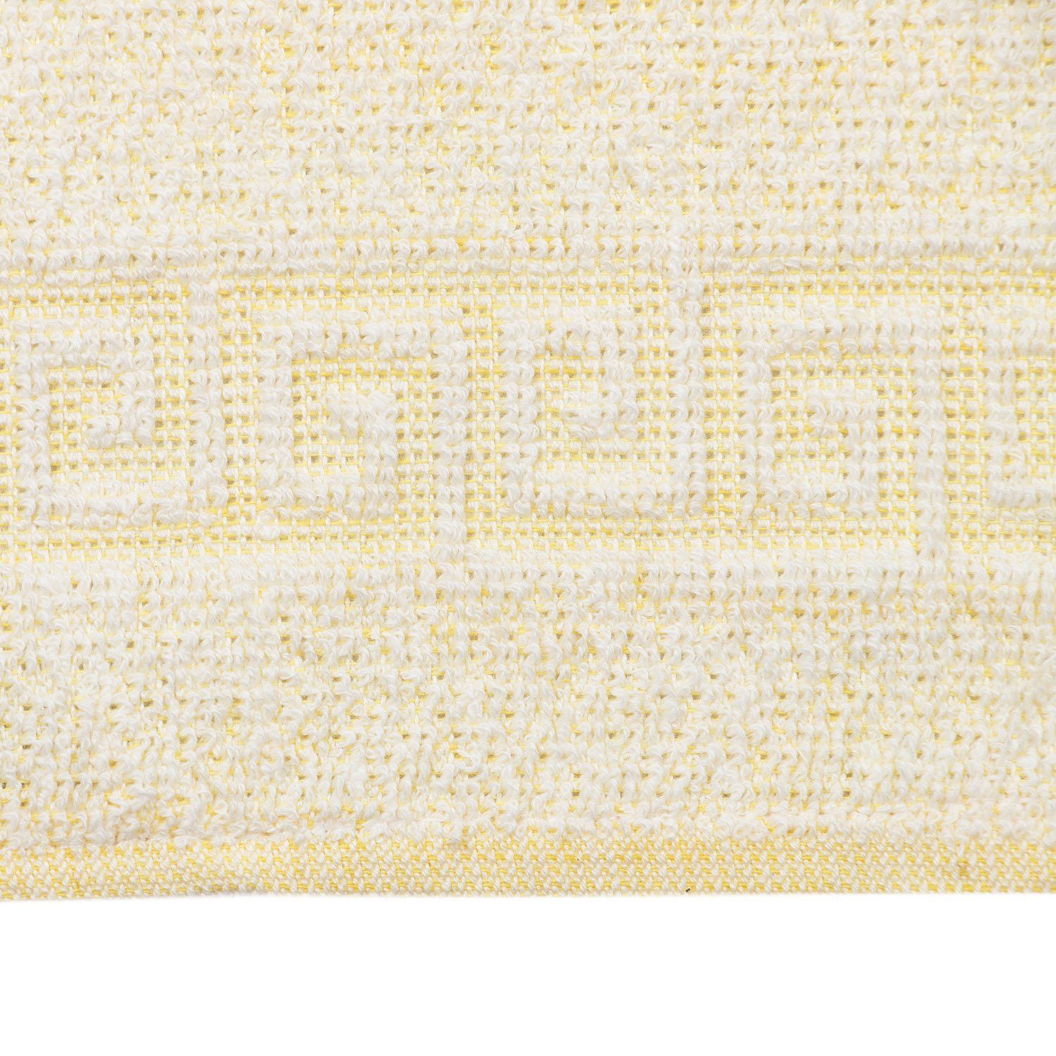 ZOLLNER Seiftuch vom gelb Baumwolle, (12-tlg), 30 x Hotelwäschespezialisten cm, 30 100