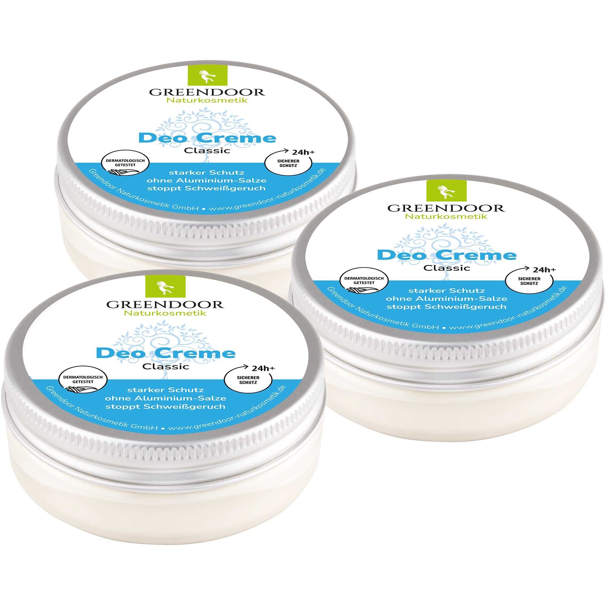 GREENDOOR Deo-Creme Deo Creme Classic Sparset