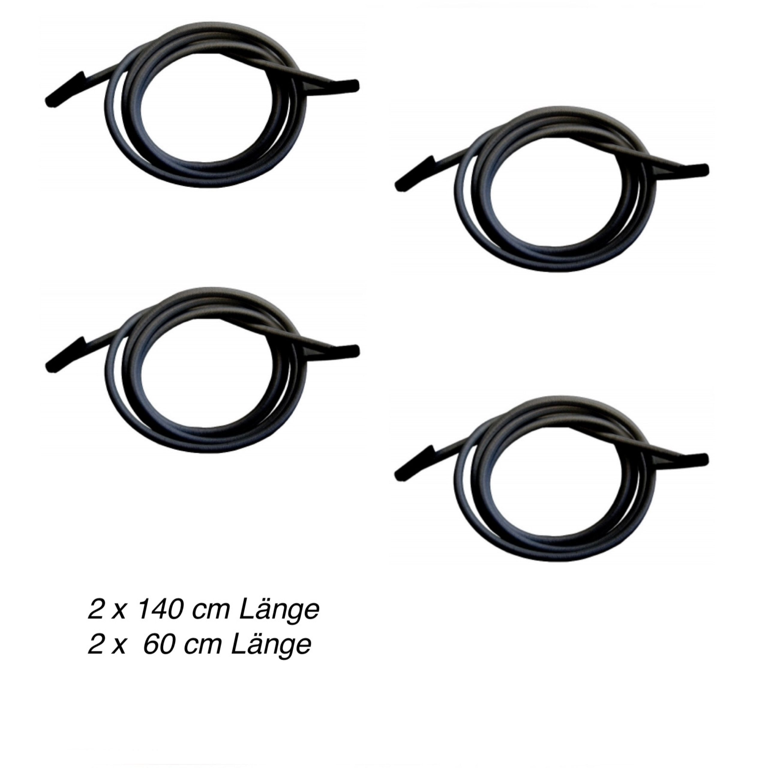 Lafuma Gartenlounge-Sessel Lafuma Liegestuhl Gummischnur für RSX + RSXA mit Endkappe schwarz