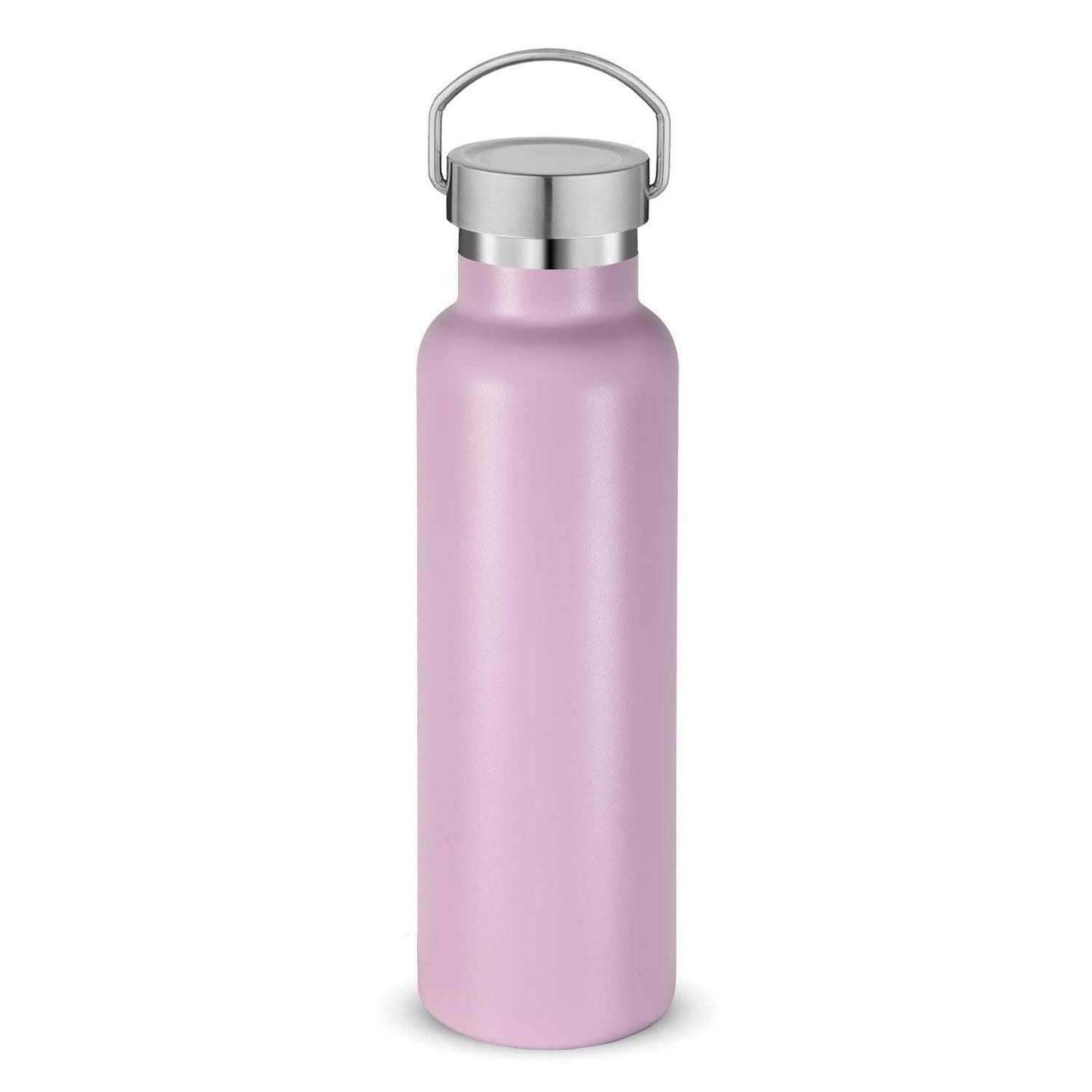 LuxusKollektion Isolierflasche Trinkflasche Edelstahl 600ml Rosa