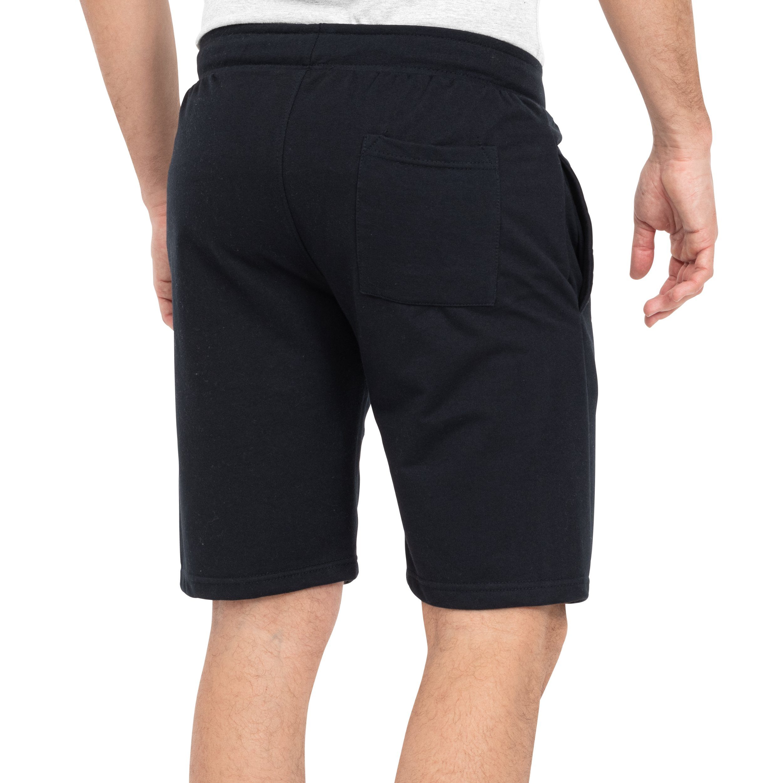 Finchman Cargoshorts FM191 Herren Cotton Kurze Short Bermuda Sweatpant Sweat Hose Navy