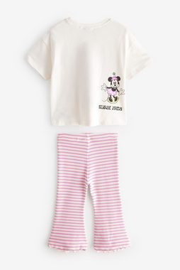 Next Shirt & Leggings Disney Minnie Mouse T-Shirt + Leggings mit Schlag (2-tlg)