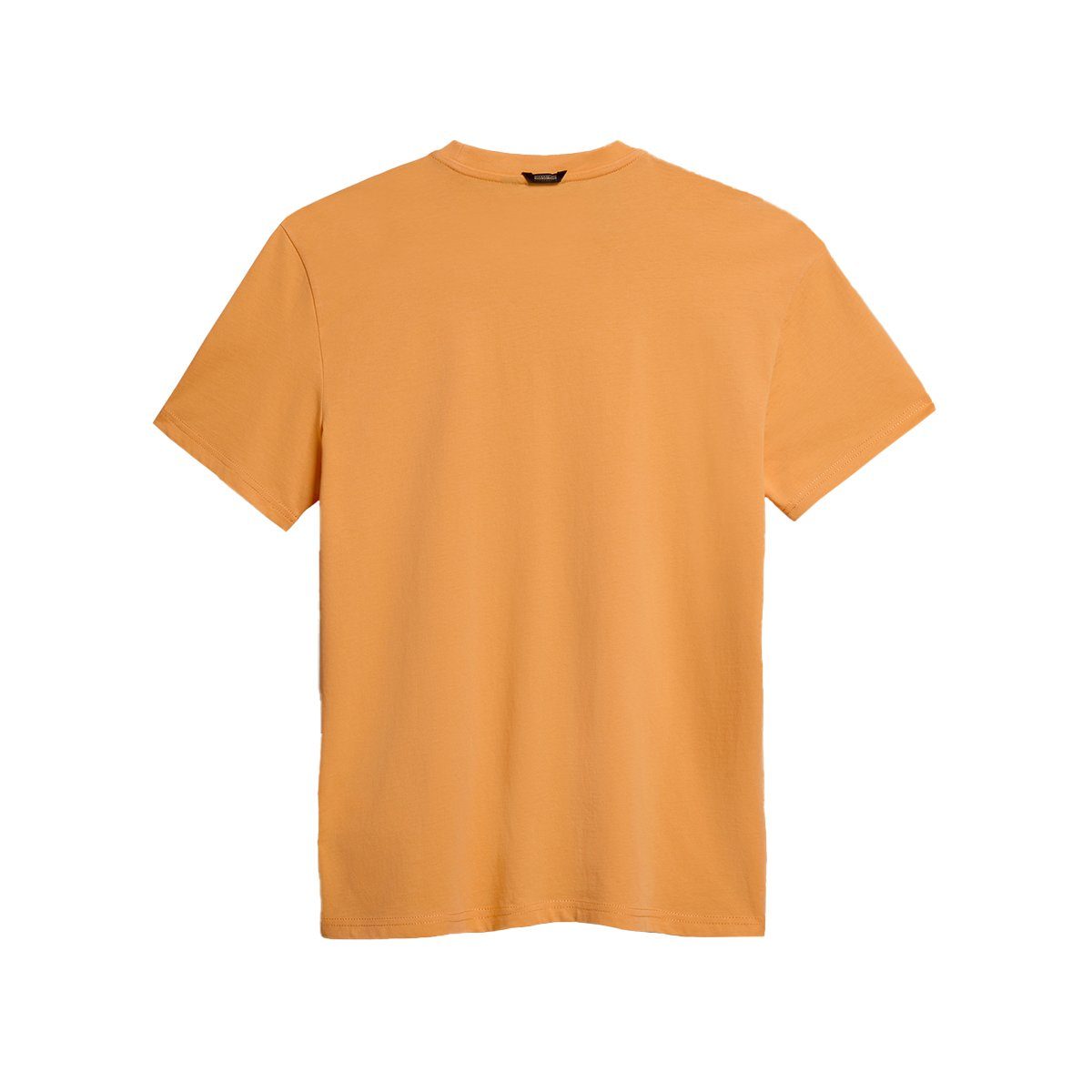 Napapijri Rundhalsshirt NP0A4H2C T-Shirt für Mock(A571) mit Herren SS Orange S-Manta Print