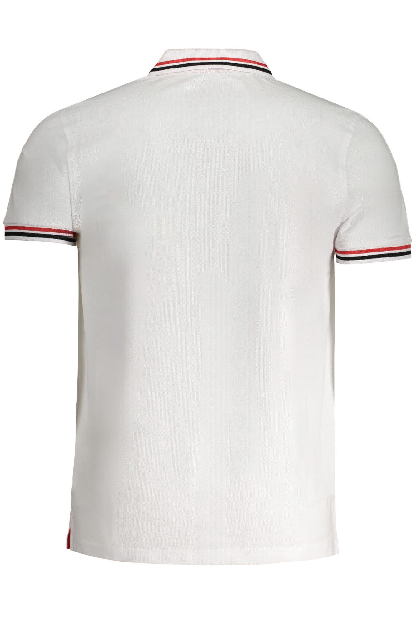 Cavalli Class Poloshirt Herren Kurzarm-Poloshirt in Weiß mit