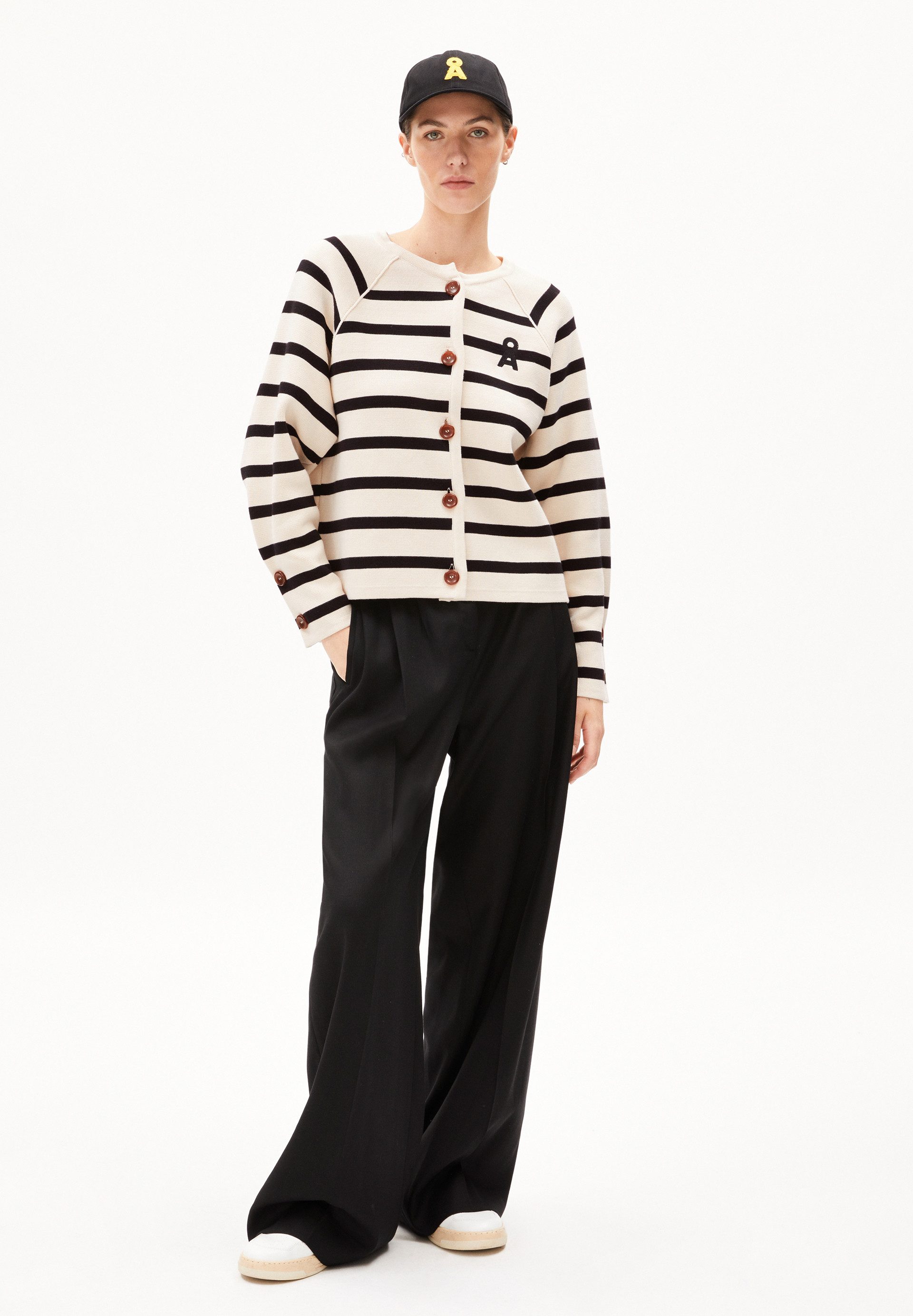 Armedangels Cardigan NAADJA STRIPES Strickjacke aus günstig online kaufen