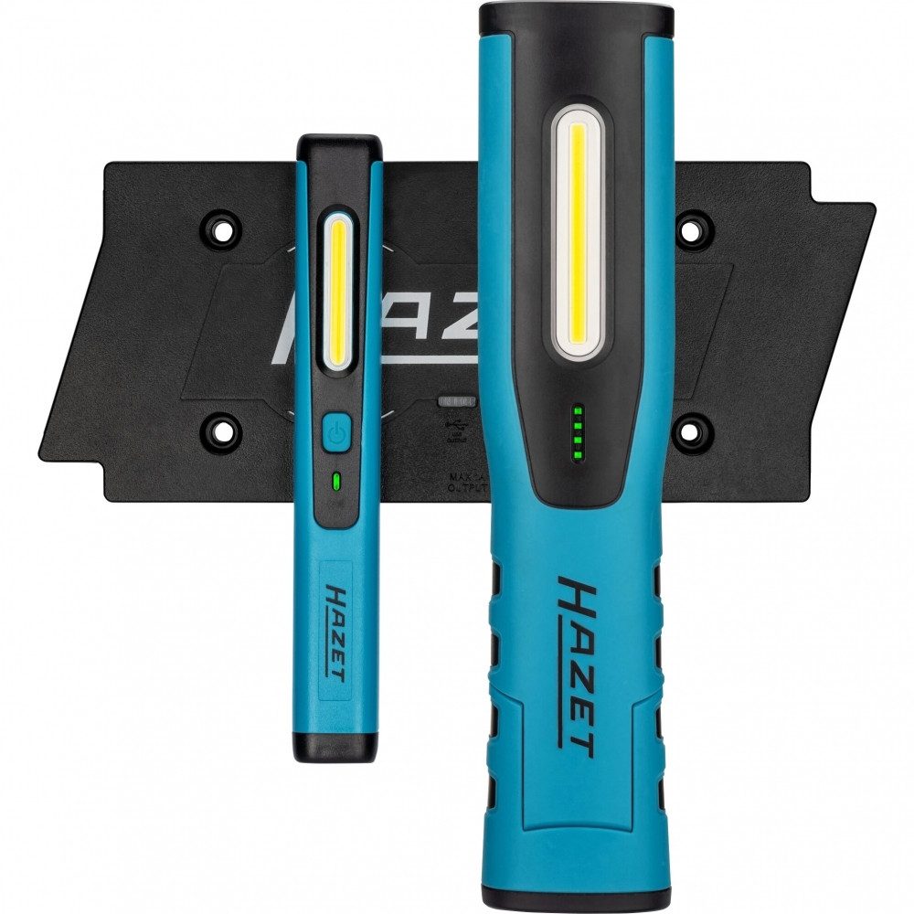 HAZET Arbeitsleuchte 1979W2/3 Wireless Charging - LED Lampensatz - blau